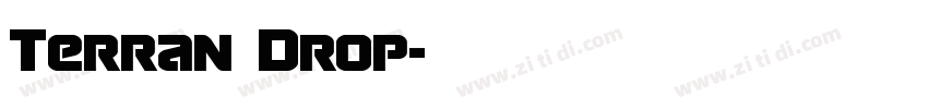 Terran Drop字体转换